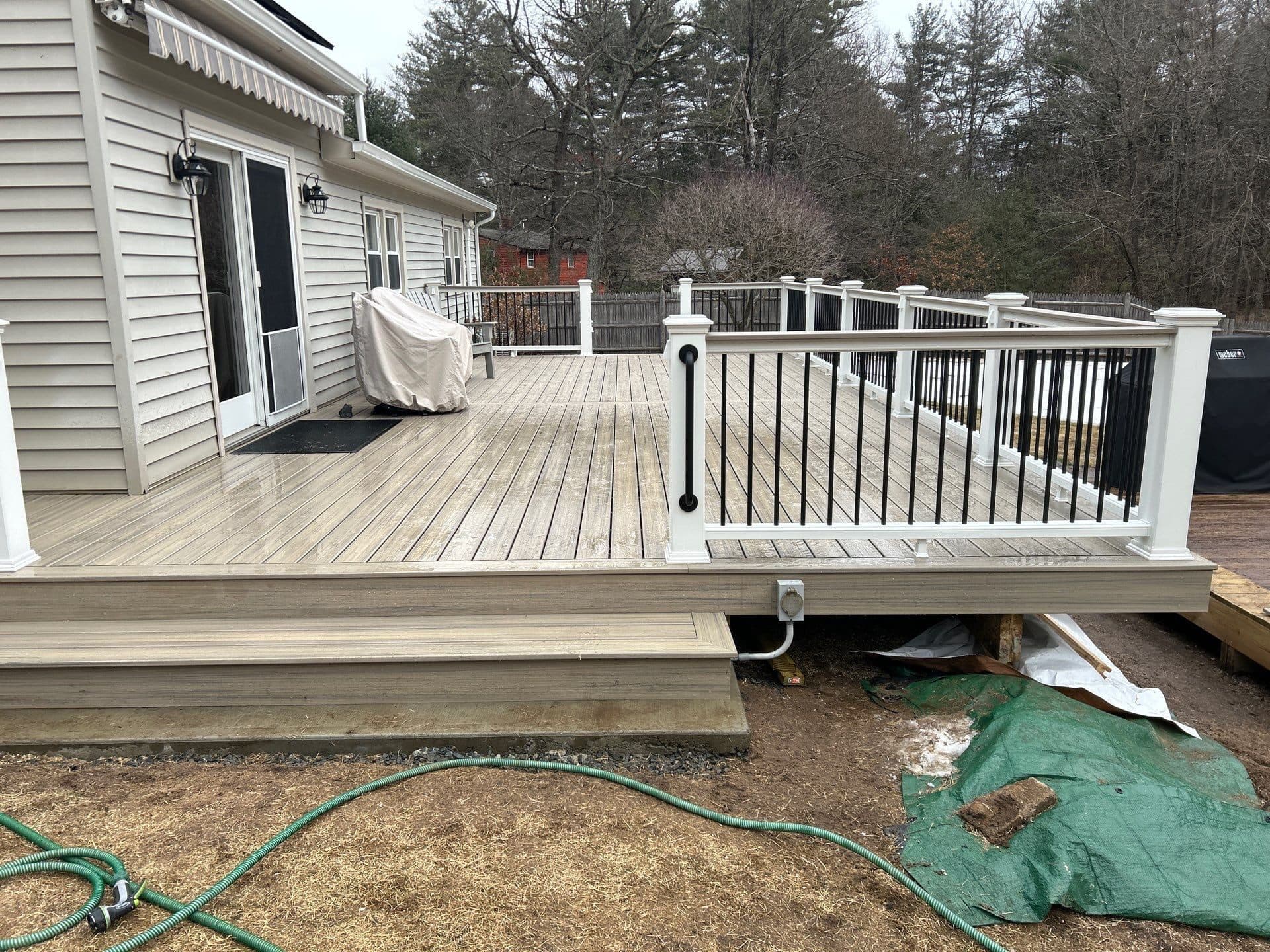 Outdoor living project for a Connecticut home in Newington