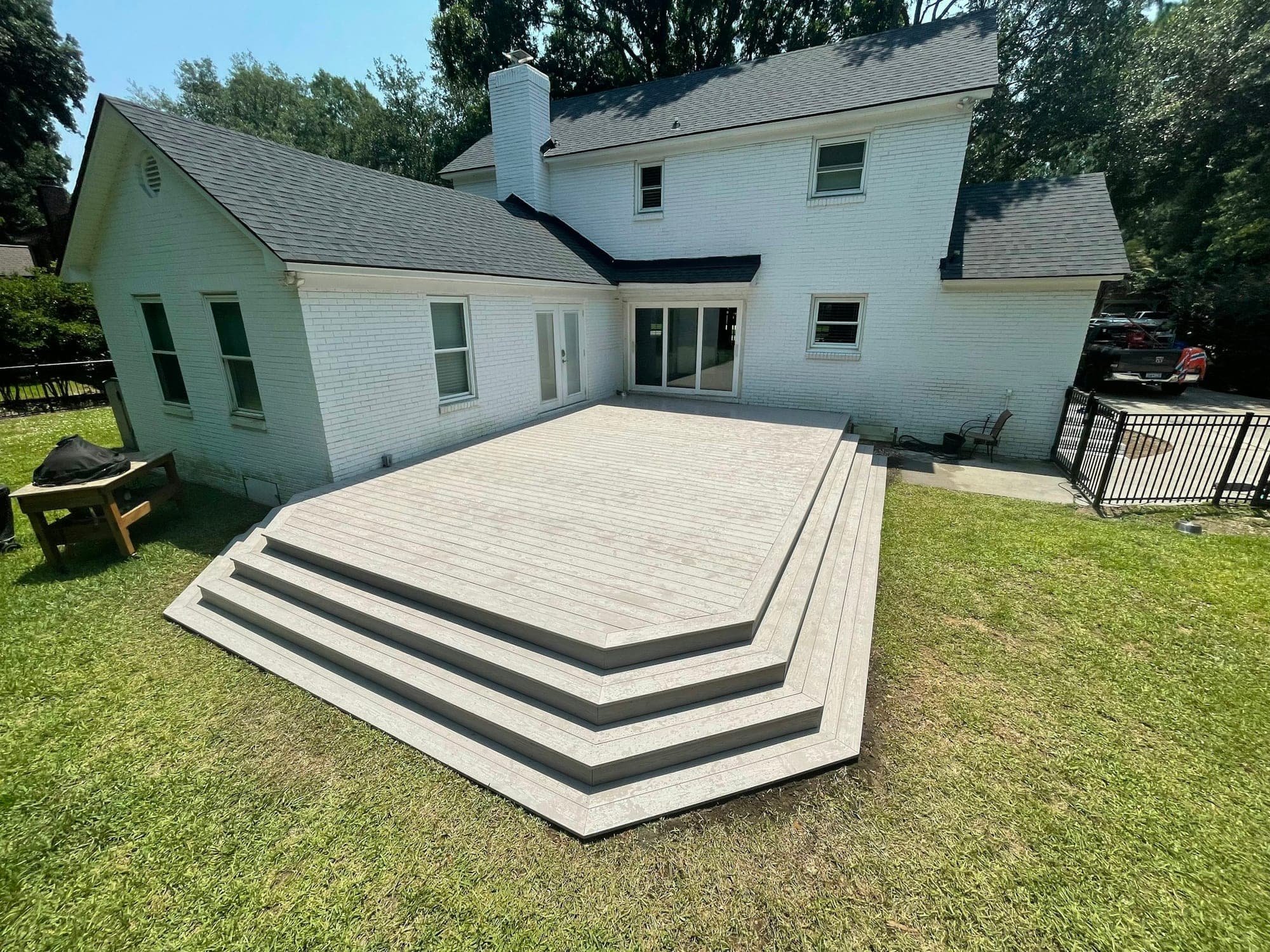 Finished home exterior on a Central Connecticut home
